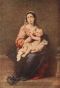 MURILLO, Bartolome Esteban, Madonna and Child eryt4